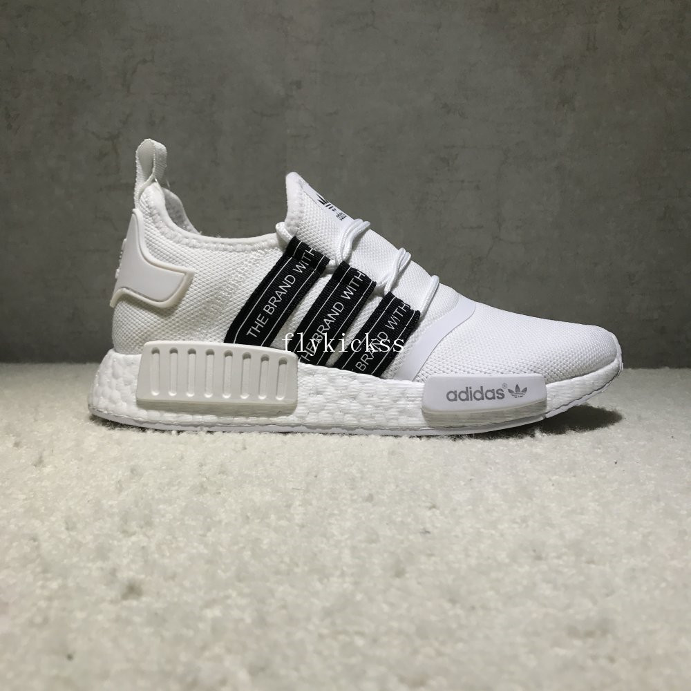 Real Boost Adidas NMD R1 White World